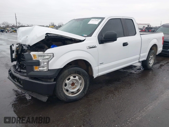 2017 Ford F-150 XL with VIN 1FTEX1CGXHKD21009, listed as a IAAI auction lot 41473582 with 192,489 mi miles. Bid and sale history available at carsss.com. Image 18.