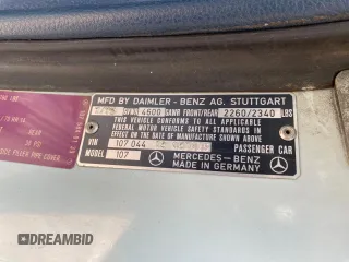1975 Mercedes-Benz SL with VIN 10704412027415, listed as a Copart auction lot 82576724 with 105,242 mi miles and Clean title. Bid and sale history available at DreamBid. Image 10.