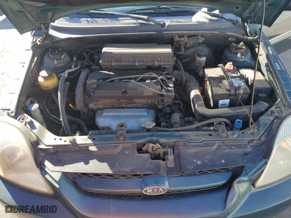 2003 Kia Rio with VIN KNADC165636128470, listed as a Copart auction lot 82350824 with 179,502 mi miles and Salvage Title. Bid and sale history available at carsss.com. Image 11.