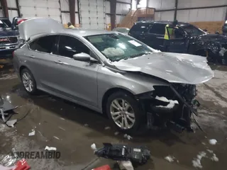 2015 Chrysler 200 Limited with VIN 1C3CCCAB3FN587493, listed as a IAAI auction lot 41630990 with 175,158 mi miles. Bid and sale history available at carsss.com. Image 1.