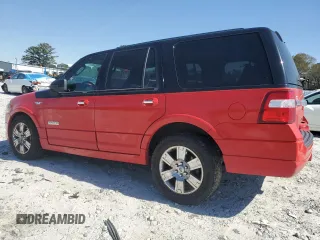 2008 Ford Expedition Limited with VIN 1FMFU19518LA29595, listed as a Copart auction lot 49655395 with 105,645 mi miles and Salvage title. Bid and sale history available at DreamBid. Image 2.