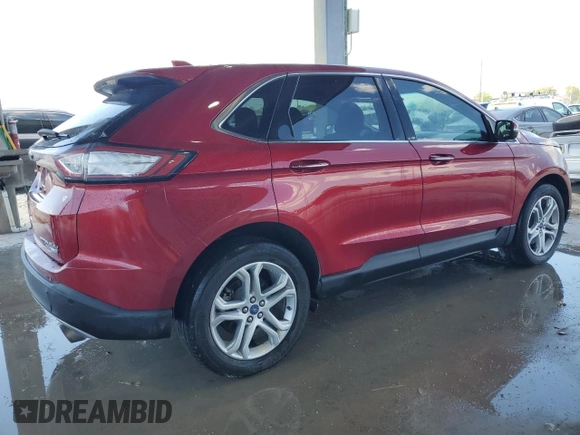 2016 Ford Edge Titanium with VIN 2FMPK4K95GBC17480, listed as a Copart auction lot 53301865 with 101,578 mi miles and Clean Title. Bid and sale history available at carsss.com. Image 3.