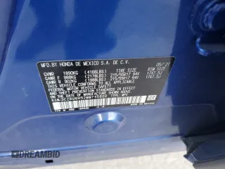 2021 Honda HR-V EX with VIN 3CZRU6H52MM745800, listed as a Copart auction lot 49078255 with 55,659 mi miles and Salvage Title. Bid and sale history available at carsss.com. Image 13.