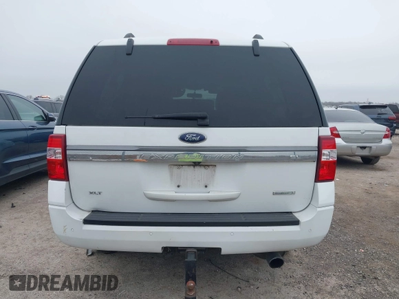 2017 Ford Expedition Max XLT with VIN 1FMJK1HTXHEA50417, listed as a IAAI auction lot 41502968 with 112,097 mi miles and . Bid and sale history available at DreamBid. Image 16.