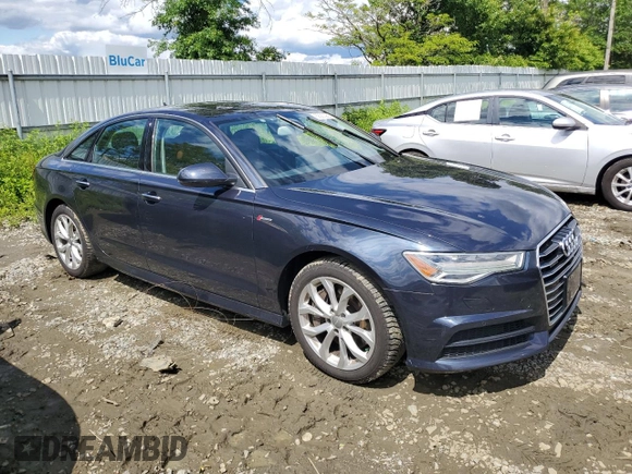2018 Audi A6 Prestige with VIN WAUH3AFC2JN002285, listed as a Copart auction lot 58360955 with 101,187 mi miles and Salvage title. Bid and sale history available at DreamBid. Image 4.