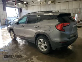 2021 GMC Terrain SLE with VIN 3GKALTEV7ML341748, listed as a Copart auction lot 89196355 with 41,618 mi miles and Salvage Title. Bid and sale history available at carsss.com. Image 2.
