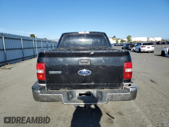 2005 Ford F-150 XLT with VIN 1FTPX02555KB99576, listed as a Copart auction lot 66905914 with 0 mi miles and Salvage Title. Bid and sale history available at carsss.com. Image 6.