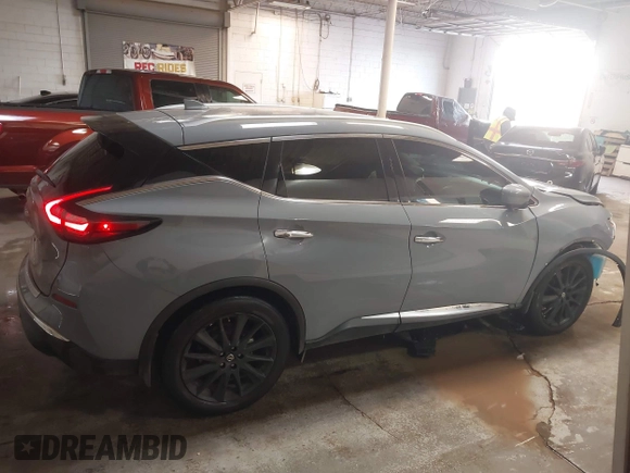 2022 Nissan Murano SL with VIN 5N1AZ2CJ2NC109474, listed as a IAAI auction lot 41383187 with 70,639 mi miles and . Bid and sale history available at carsss.com. Image 14.