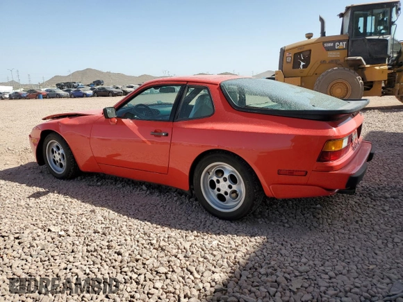 1986 Porsche 944 z VIN WP0AA0954GN154787, wystawiony jako Copart lot #47305065 z przebiegiem 73 671 mil mil oraz Szkoda całkowita • Salvage title. Historia ofert i sprzedaży dostępna na DreamBid. Obrazek 2.