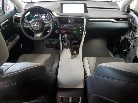 2019 Lexus RX 350 with VIN 2T2BZMCA0KC189263, listed as a Copart auction lot 56400705 with 9,577 mi miles and Salvage title. Bid and sale history available at DreamBid. Image 8.