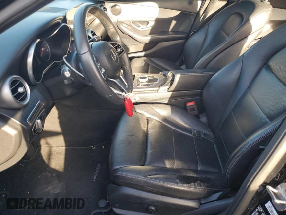 2019 Mercedes-Benz C 300 with VIN 55SWF8DB2KU286990, listed as a Copart auction lot 78769374 with 83,101 mi miles and Salvage title. Bid and sale history available at DreamBid. Image 7.