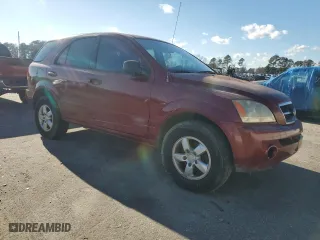 2006 Kia Sorento LX with VIN KNDJD733565554332, listed as a Copart auction lot 87100544 with 212,084 mi miles and Non Repairable. Bid and sale history available at carsss.com. Image 4.