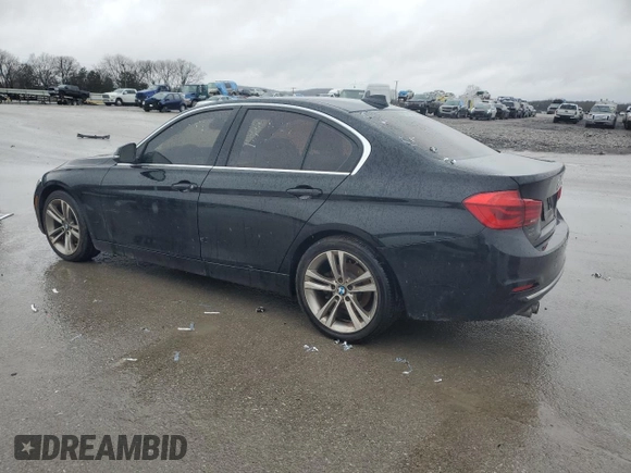 2017 BMW 3 Series 330i with VIN WBA8B9G32HNU52206, listed as a Copart auction lot 45196645 with 96,348 mi miles and Clean Title. Bid and sale history available at DreamBid. Image 2.