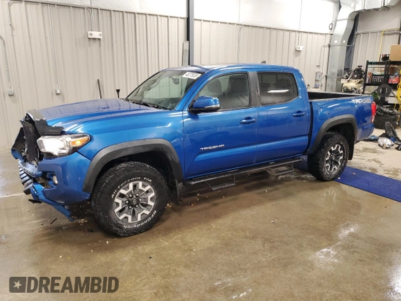 2016 Toyota Tacoma SR with VIN 3TMCZ5AN0GM019083, listed as a Copart auction lot 45275535 with 92,626 mi miles and Clean Title. Bid and sale history available at DreamBid. Image 1.