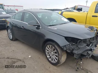 2012 Buick Regal Turbo Premium 1 with VIN 2G4GS5EV2C9213046, listed as a IAAI auction lot 41304891 with 99,207 mi miles. Bid and sale history available at carsss.com. Image 1.