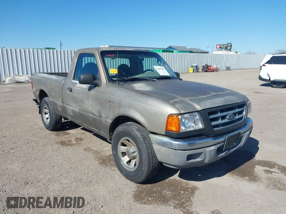 2003 Ford Ranger XL with VIN 1FTYR10D43PB74179, listed as a IAAI auction lot 41697965 with 290,897 mi miles. Bid and sale history available at carsss.com. Image 1.