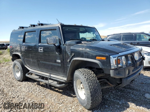 2003 Hummer H2 with VIN 5GRGN23U23H112720, listed as a Copart auction lot 72048394 with Not Provided miles and Clean Title. Bid and sale history available at carsss.com. Image 4.
