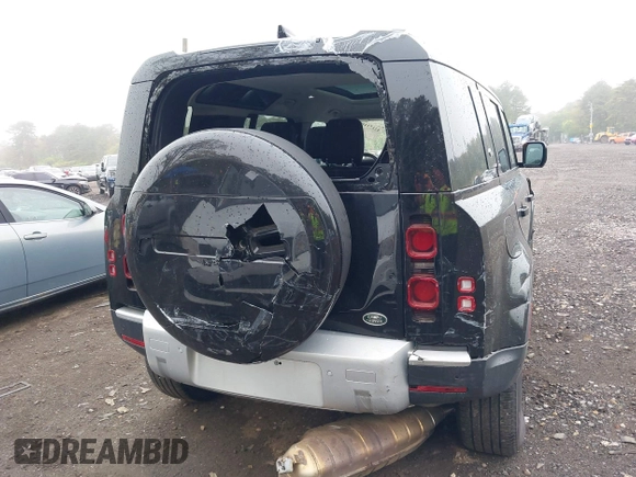 2022 Land Rover Defender SE z VIN SALEPERU2N2088316, wystawiony jako IAAI lot #42151109 z przebiegiem 26 438 mil mil oraz . Historia ofert i sprzedaży dostępna na DreamBid. Obrazek 16.
