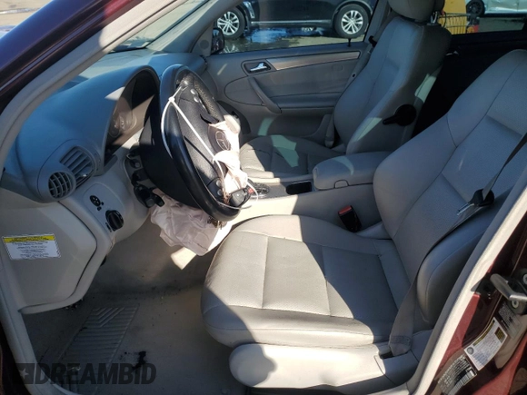 2006 Mercedes-Benz C 230 Sport with VIN WDBRF52H16F781671, listed as a Copart auction lot 50210325 with Not Provided miles and Salvage Title. Bid and sale history available at carsss.com. Image 7.