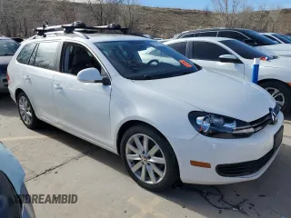 2012 Volkswagen Jetta SportWagen TDI w/Sunroof with VIN 3VWPL7AJXCM642035, listed as a Copart auction lot 48584605 with 0 mi miles and Non Repairable. Bid and sale history available at carsss.com. Image 4.