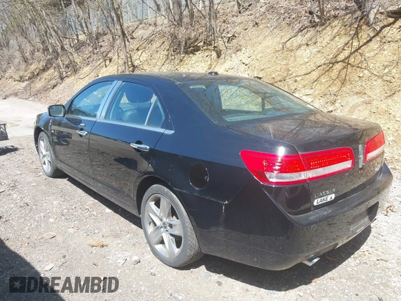 2012 Lincoln MKZ with VIN 3LNHL2GC2CR801499, listed as a IAAI auction lot 42144202 with 168,294 mi miles. Bid and sale history available at carsss.com. Image 3.