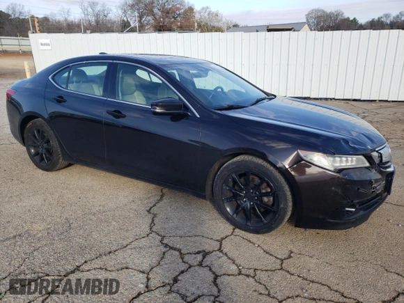 2017 Acura TLX V6 w/Advance Pkg with VIN 19UUB2F76HA001656, listed as a Copart auction lot 88309395 with 89,838 mi miles and Salvage title. Bid and sale history available at DreamBid. Image 4.