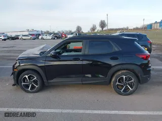 2021 Chevrolet TrailBlazer RS with VIN KL79MTSL4MB078003, listed as a IAAI auction lot 41131295 with 1 mi miles. Bid and sale history available at carsss.com. Image 14.