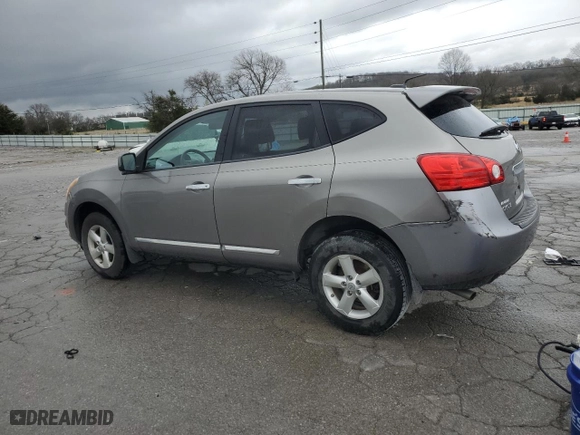 2013 Nissan Rogue S with VIN JN8AS5MT5DW515468, listed as a Copart auction lot 49785815 with 110,497 mi miles and Salvage Title. Bid and sale history available at carsss.com. Image 2.