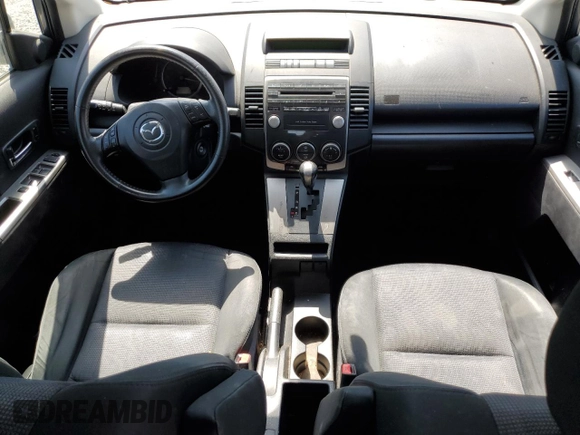 2009 Mazda 5 Sport with VIN JM1CR29L990345262, listed as a Copart auction lot 56575454 with Not Provided miles and Salvage Title. Bid and sale history available at DreamBid. Image 8.