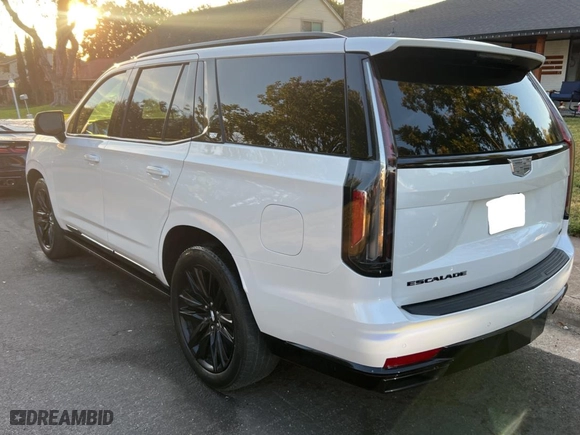 2022 Cadillac Escalade Sport with VIN 1GYS4FKL9NR178073, listed as a Copart auction lot 78363714 with 29,946 mi miles and Clean Title. Bid and sale history available at carsss.com. Image 3.