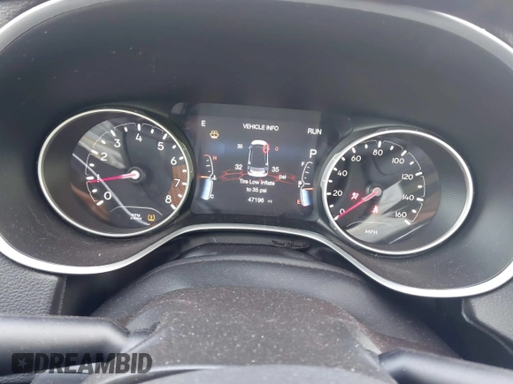 2020 Jeep Compass Limited with VIN 3C4NJDCB6LT164075, listed as a IAAI auction lot 41505470 with 47,196 mi miles and . Bid and sale history available at DreamBid. Image 7.