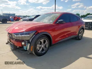 2023 Ford Mustang Mach-E Select z VIN 3FMTK1R41PMA68569, wystawiony jako Copart lot #55359085 z przebiegiem 18 927 mil mil oraz Szkoda całkowita • Salvage title. Historia ofert i sprzedaży dostępna na DreamBid. Obrazek 1.