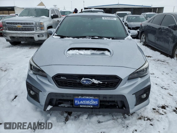 2018 Subaru WRX Limited with VIN JF1VA1L60J8827014, listed as a Copart auction lot 87643095 with 55,800 mi miles and Clean Title. Bid and sale history available at carsss.com. Image 5.
