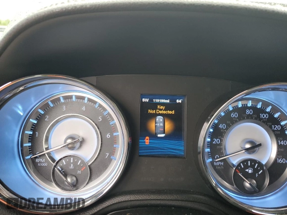 2012 Chrysler 300 C with VIN 2C3CCAKT9CH278272, listed as a Copart auction lot 61398504 with 119,190 mi miles and Salvage Title. Bid and sale history available at DreamBid. Image 9.