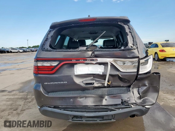 2020 Dodge Durango SXT with VIN 1C4RDHAG0LC356361, listed as a Copart auction lot 60248565 with 122,938 mi miles and Salvage title. Bid and sale history available at DreamBid. Image 6.