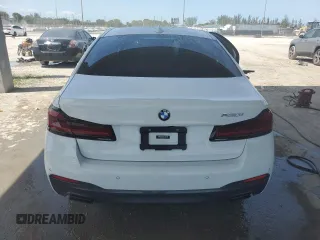 2021 BMW 5 Series 530i with VIN WBA53BH05MWX12503, listed as a Copart auction lot 56310865 with 29,509 mi miles and Salvage title. Bid and sale history available at DreamBid. Image 6.