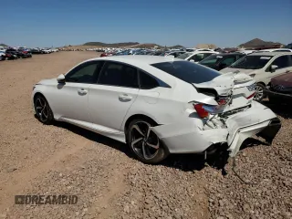 2019 Honda Accord Sport with VIN 1HGCV2F30KA023613, listed as a Copart auction lot 61568095 with 63,473 mi miles and Salvage title. Bid and sale history available at DreamBid. Image 2.