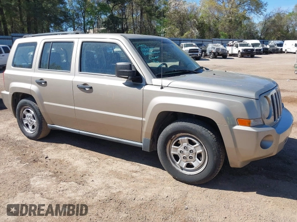 2009 Jeep Patriot Sport z VIN 1J4FT28A49D155628, wystawiony jako IAAI lot #41869474 z przebiegiem 103 082 mil mil oraz . Historia ofert i sprzedaży dostępna na DreamBid. Obrazek 1.