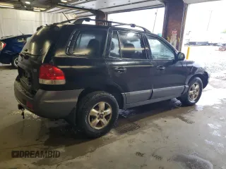 2006 Hyundai Santa Fe GLS with VIN KM8SC73E56U109230, listed as a Copart auction lot 71973324 with 167,920 mi miles and Salvage Title. Bid and sale history available at carsss.com. Image 3.