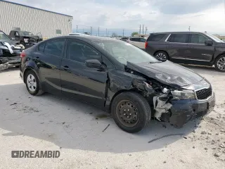 2017 Kia Forte LX with VIN 3KPFK4A73HE110745, listed as a Copart auction lot 50652175 with 102,385 mi miles and Salvage Title. Bid and sale history available at carsss.com. Image 4.