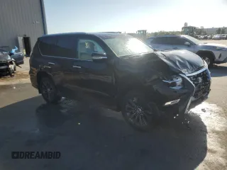 2023 Lexus GX 460 Luxury with VIN JTJGM7BX0P5341351, listed as a Copart auction lot 52144515 with 15,150 mi miles and Salvage title. Bid and sale history available at DreamBid. Image 4.