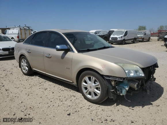 2008 Mercury Sable Premier with VIN 1MEHM42WX8G611803, listed as a Copart auction lot 49438965 with 114,879 mi miles and Salvage Title. Bid and sale history available at carsss.com. Image 4.