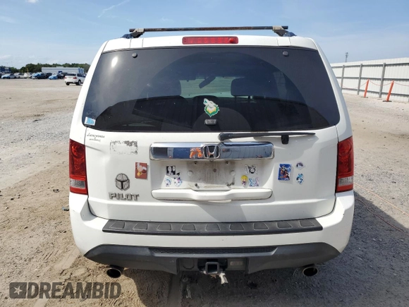 2012 Honda Pilot EX-L with VIN 5FNYF3H5XCB042698, listed as a Copart auction lot 54276655 with 223,223 mi miles and Salvage Title. Bid and sale history available at carsss.com. Image 6.