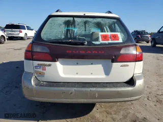 2001 Subaru Legacy Wagon Outback w/RB Equip with VIN 4S3BH665017622386, listed as a Copart auction lot 74765884 with 0 mi miles and Salvage Title. Bid and sale history available at carsss.com. Image 6.