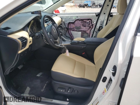 2019 Lexus NX 300 with VIN JTJYARBZ0K2122281, listed as a Copart auction lot 60300835 with 35,957 mi miles and Salvage title. Bid and sale history available at DreamBid. Image 7.