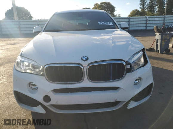 2016 BMW X6 sDrive35i with VIN 5UXKU0C50G0F93598, listed as a Copart auction lot 86175964 with 76,734 mi miles and Salvage Title. Bid and sale history available at carsss.com. Image 5.