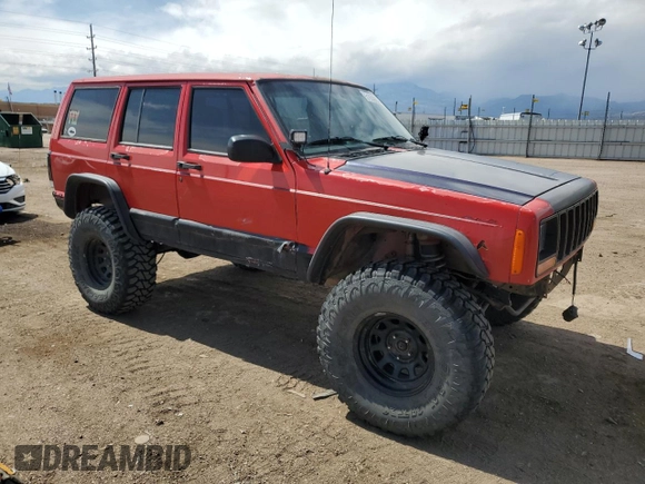 1999 Jeep Cherokee Sport with VIN 1J4FF68S6XL574980, listed as a Copart auction lot 51639635 with 257,854 mi miles and Salvage Title. Bid and sale history available at carsss.com. Image 4.
