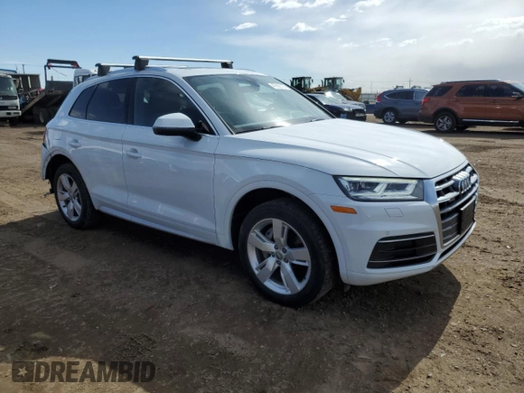 2019 Audi Q5 Premium Plus with VIN WA1BNAFY5K2044431, listed as a Copart auction lot 47662125 with 44,516 mi miles and Salvage Title. Bid and sale history available at carsss.com. Image 4.