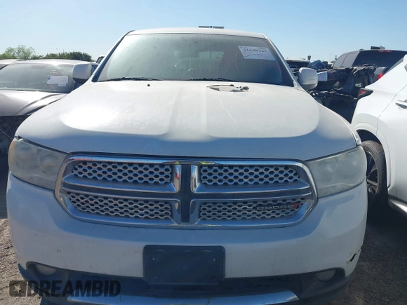 2012 Dodge Durango SXT with VIN 1C4RDHAG6CC257284, listed as a IAAI auction lot 41754737 with Not Provided miles and . Bid and sale history available at DreamBid. Image 6.