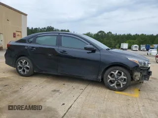 2021 Kia Forte LXS with VIN 3KPF24AD8ME401838, listed as a Copart auction lot 55129195 with 123,247 mi miles and Salvage title. Bid and sale history available at DreamBid. Image 4.